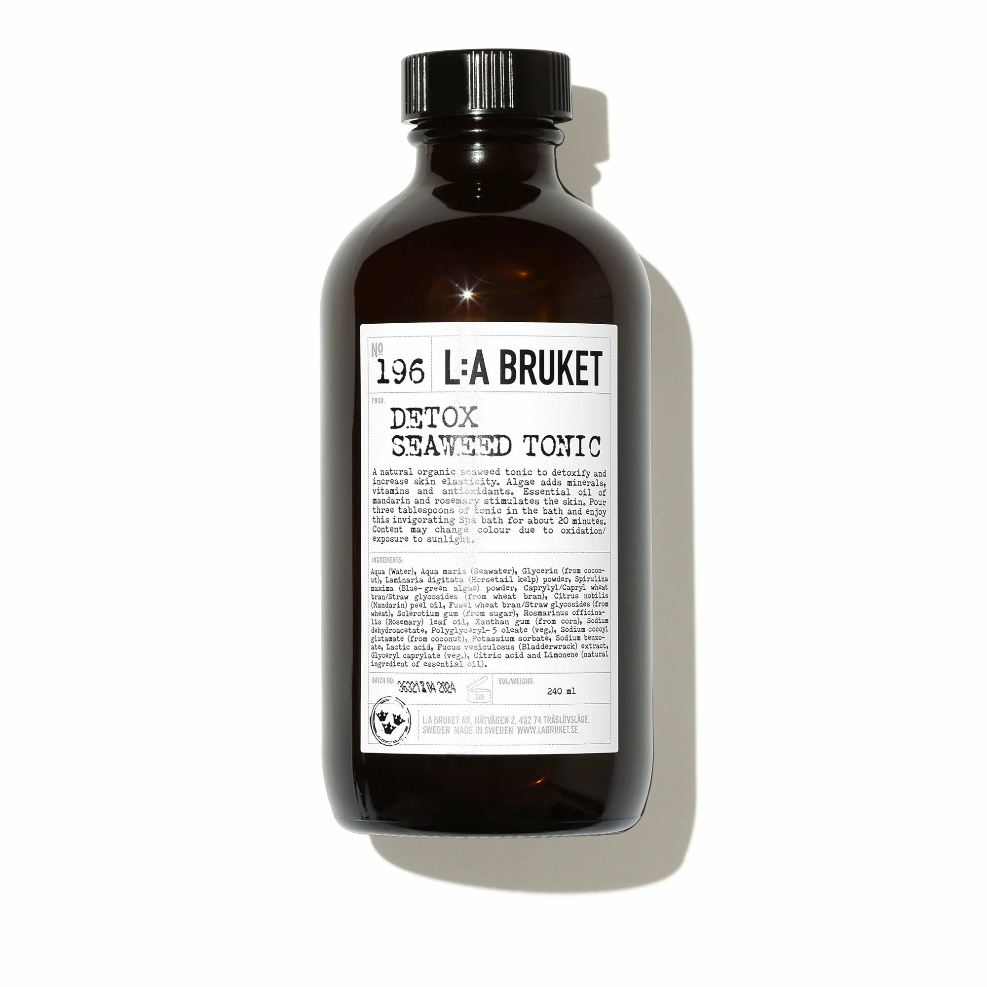 L:A Bruket Detox Seaweed Bain D'Algues Revigorant 196 3 L:A Bruket Detox Seaweed Bain D'Algues Revigorant 196