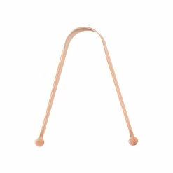 Gratte-Langue Ayurvédique En Cuivre